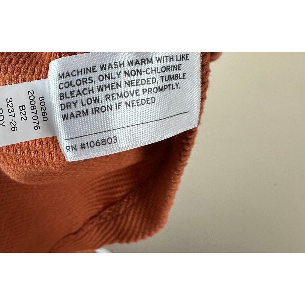 Duluth TradingCo Waffle Knit Thermal Pullover Hoodie Womens Small Outdoor Hiking - Picture 7 of 7